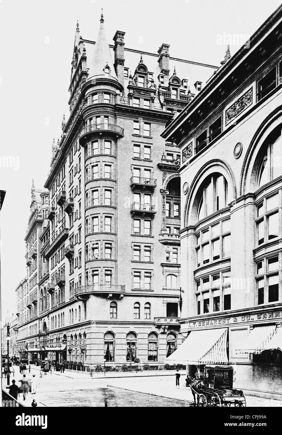 Waldorf Astoria Hotel in New York Stock Photo Alamy
