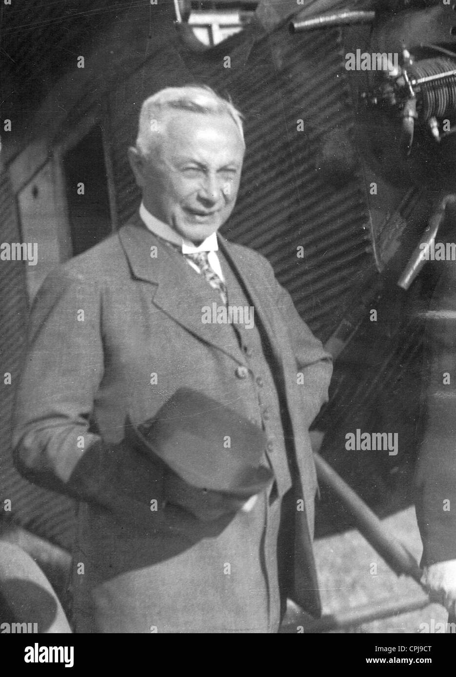 Hugo Junkers, 1929 Stock Photo