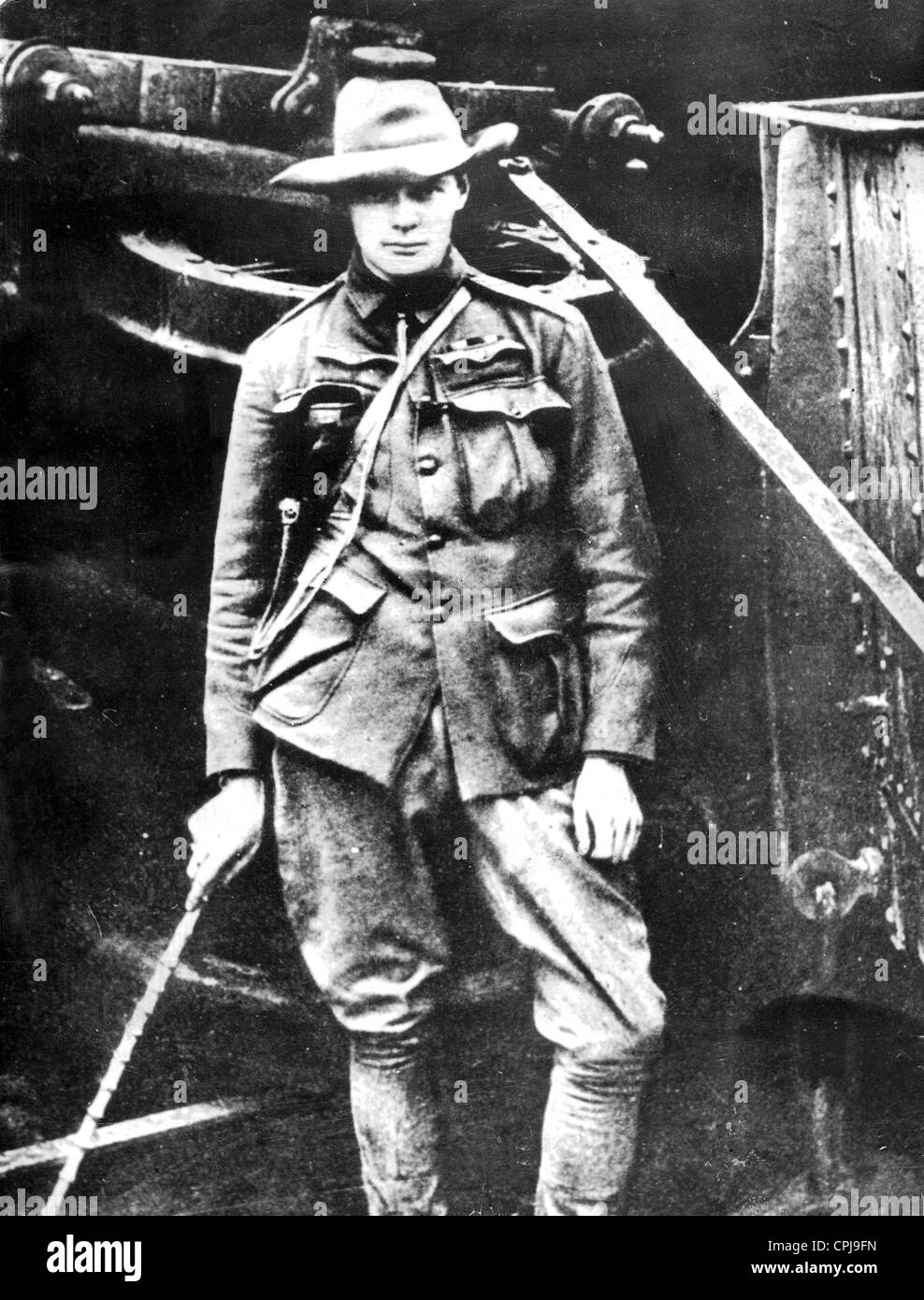 Winston Churchill During the Boer War Stock Photo