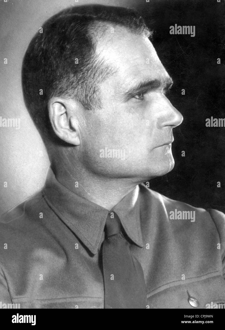 Rudolf Hess Stock Photo