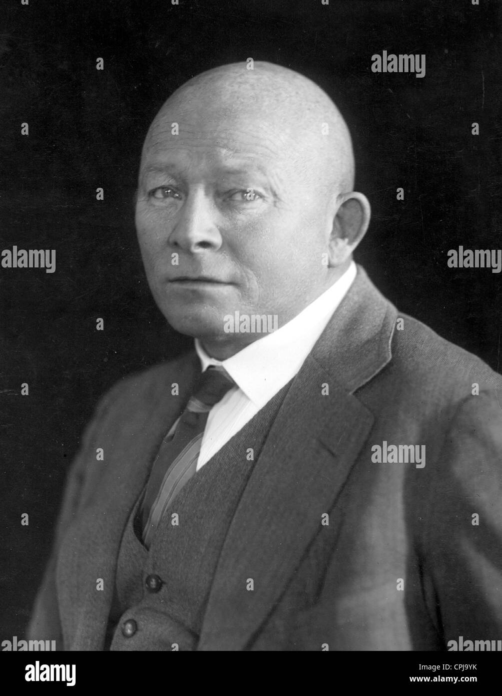 Olaf Gulbransson, 1927 Stock Photo