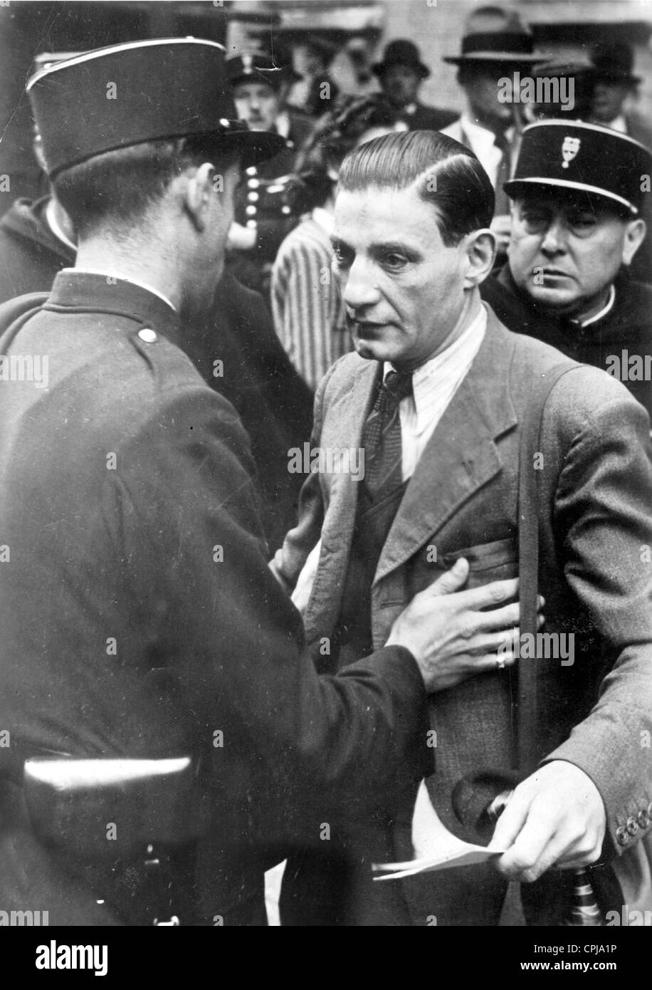 Searching of Jews in France, 1941 Stock Photo - Alamy