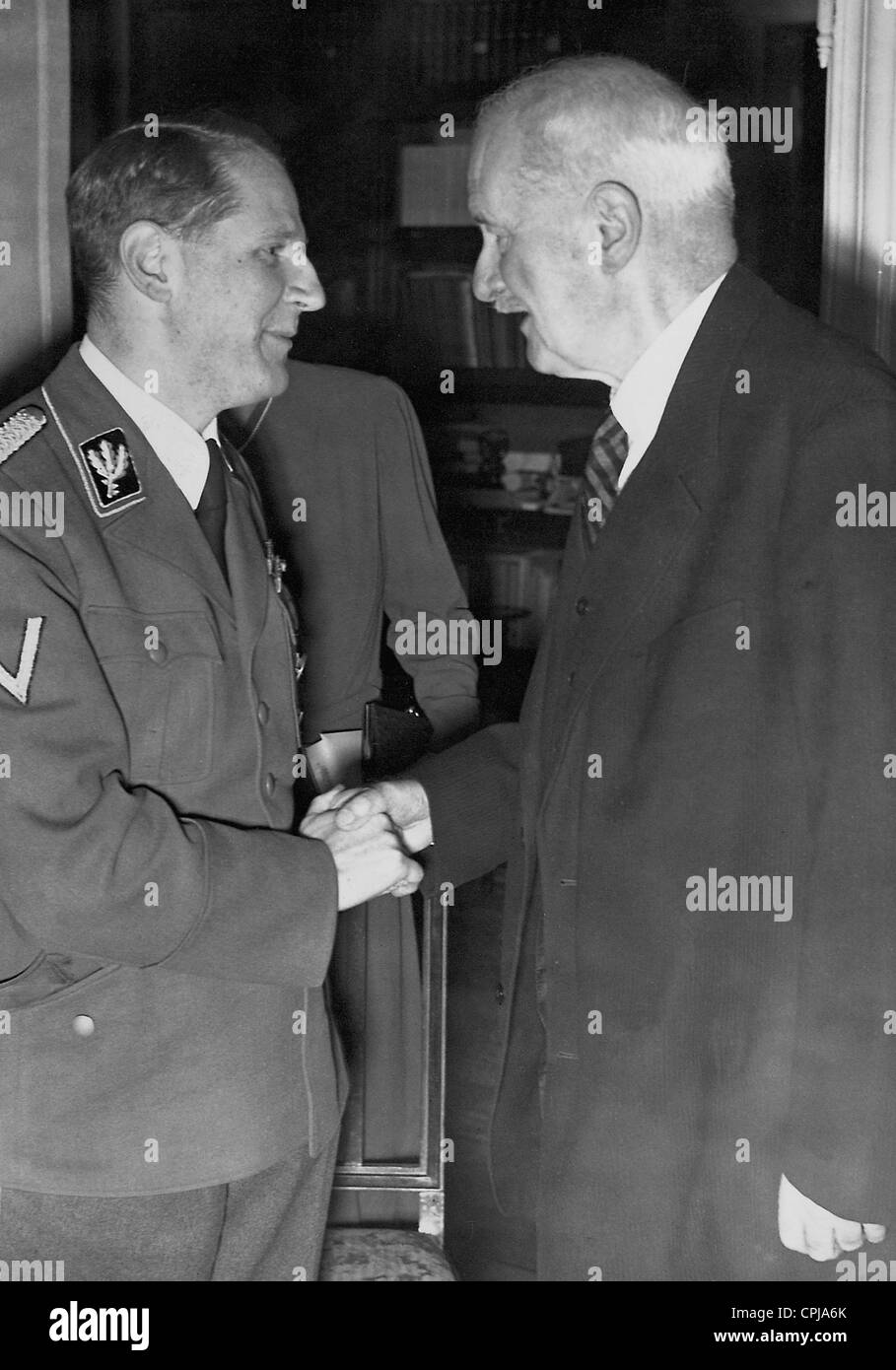 Leonardo Conti and August Bier, 1941 Stock Photo