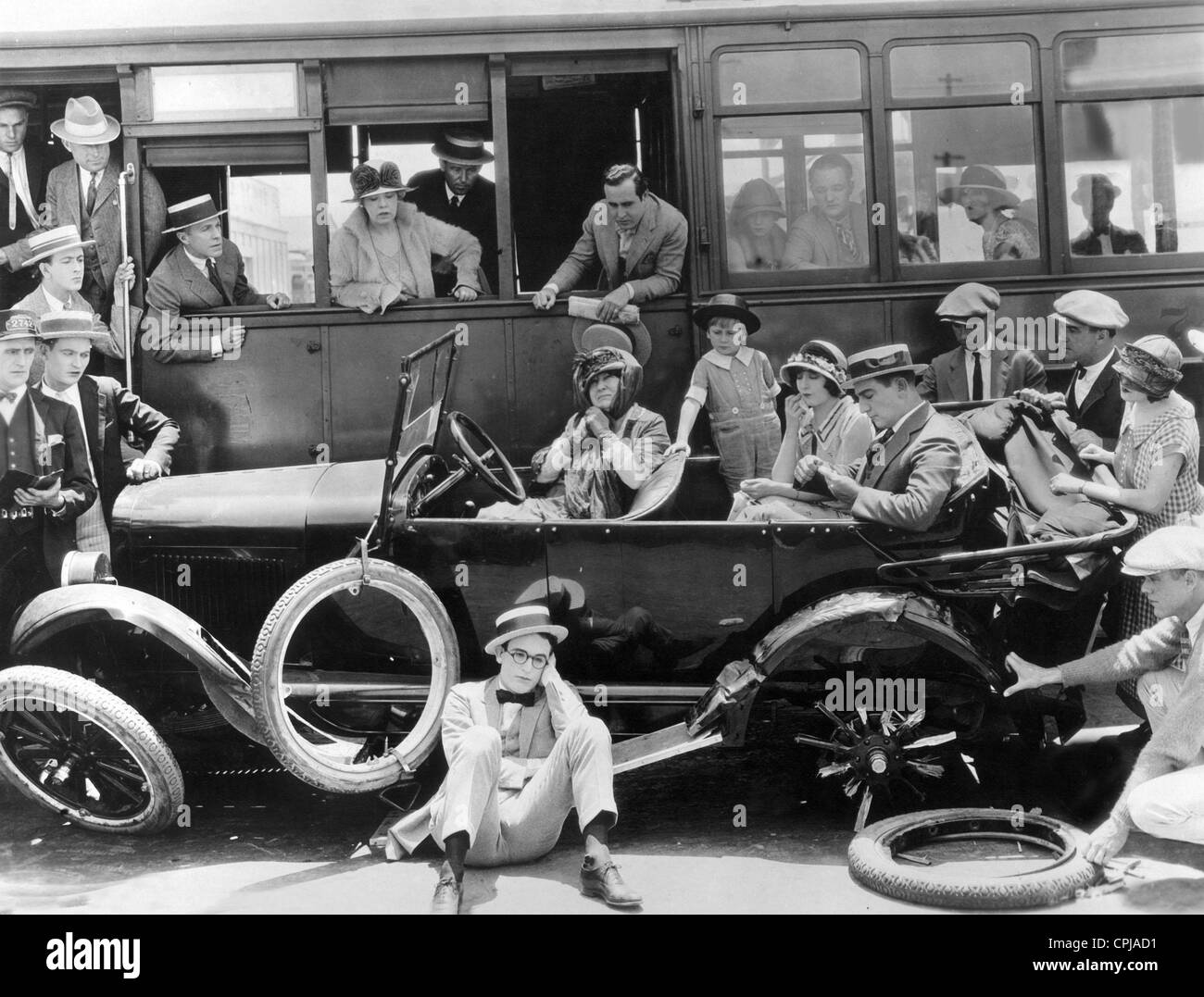 Harold Lloyd In Hot Water 1924 Stock Photo Alamy