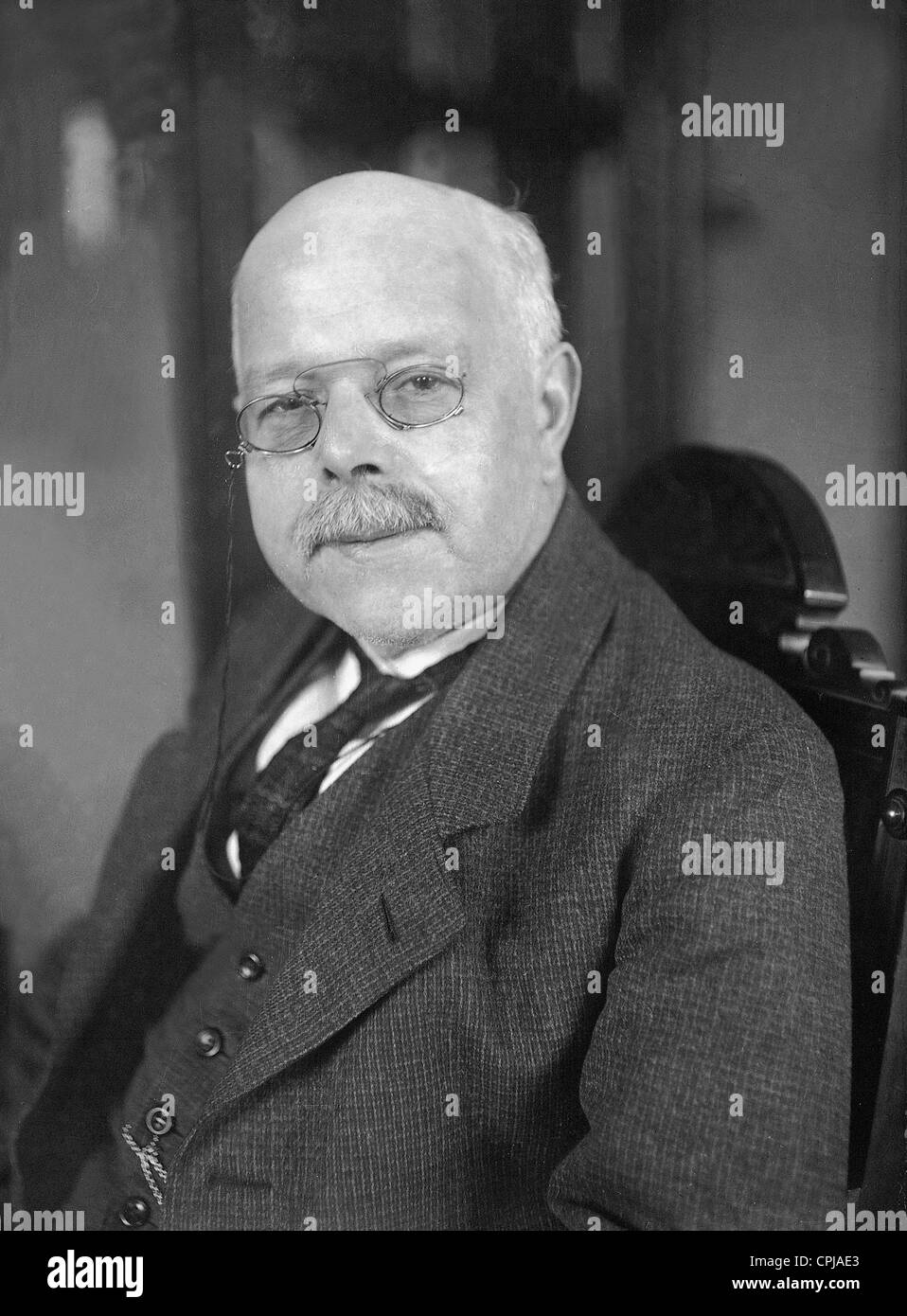 Walther Nernst, 1928 Stock Photo