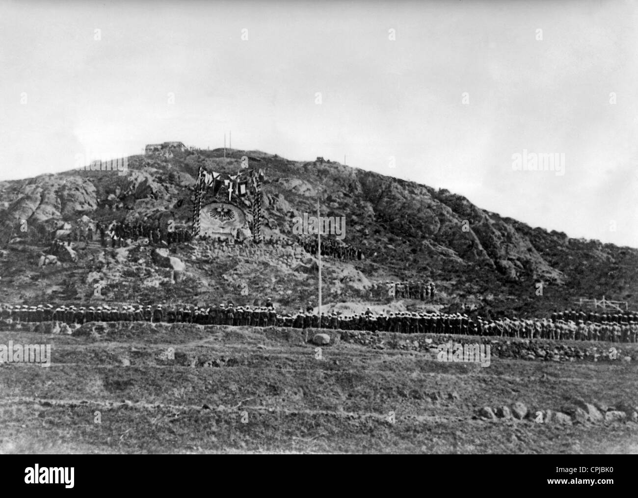 Inauguration of the Diederich stone, 1897-98 Stock Photo