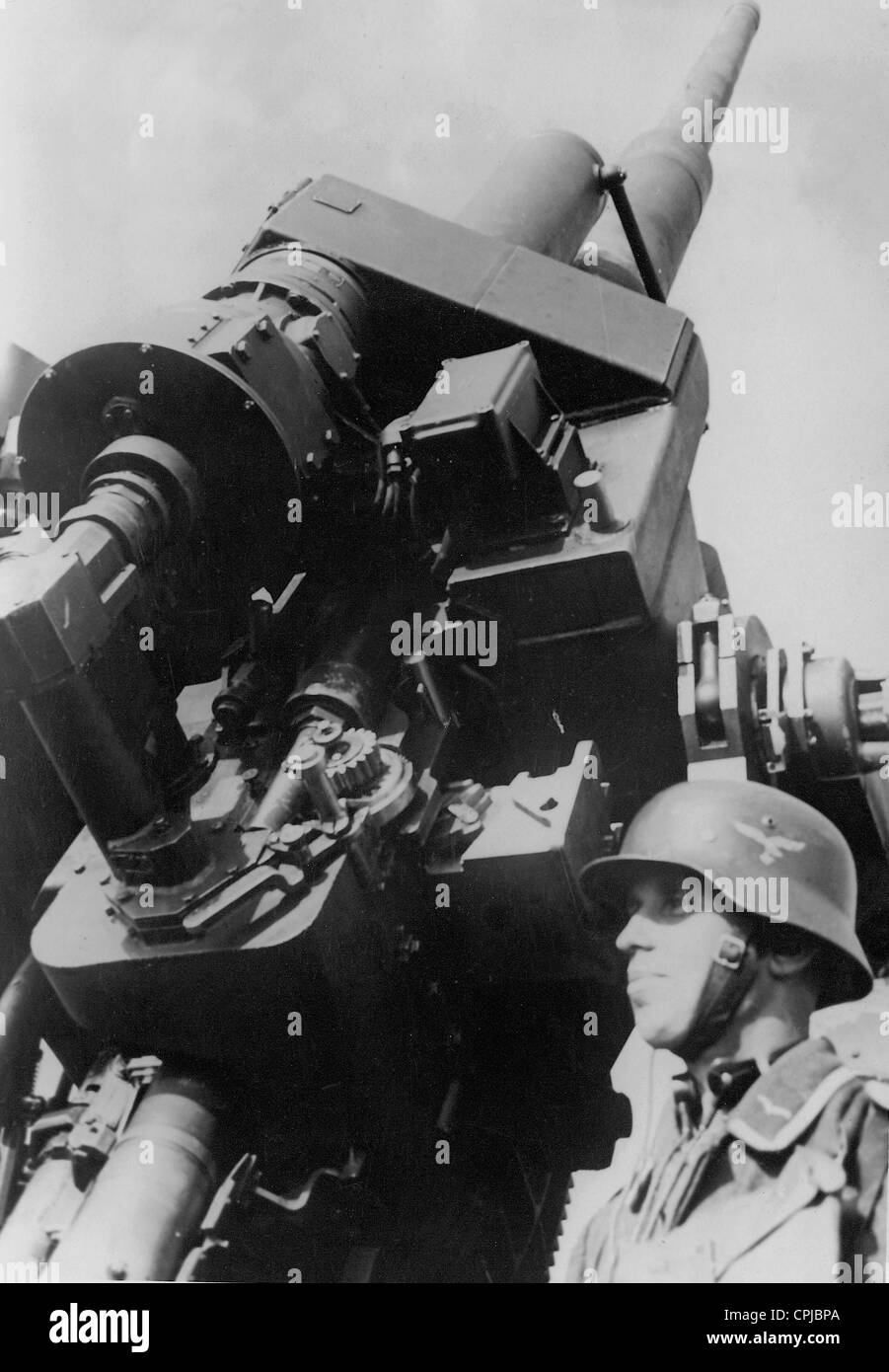 A German Flak in World War II, 1940 Stock Photo Alamy