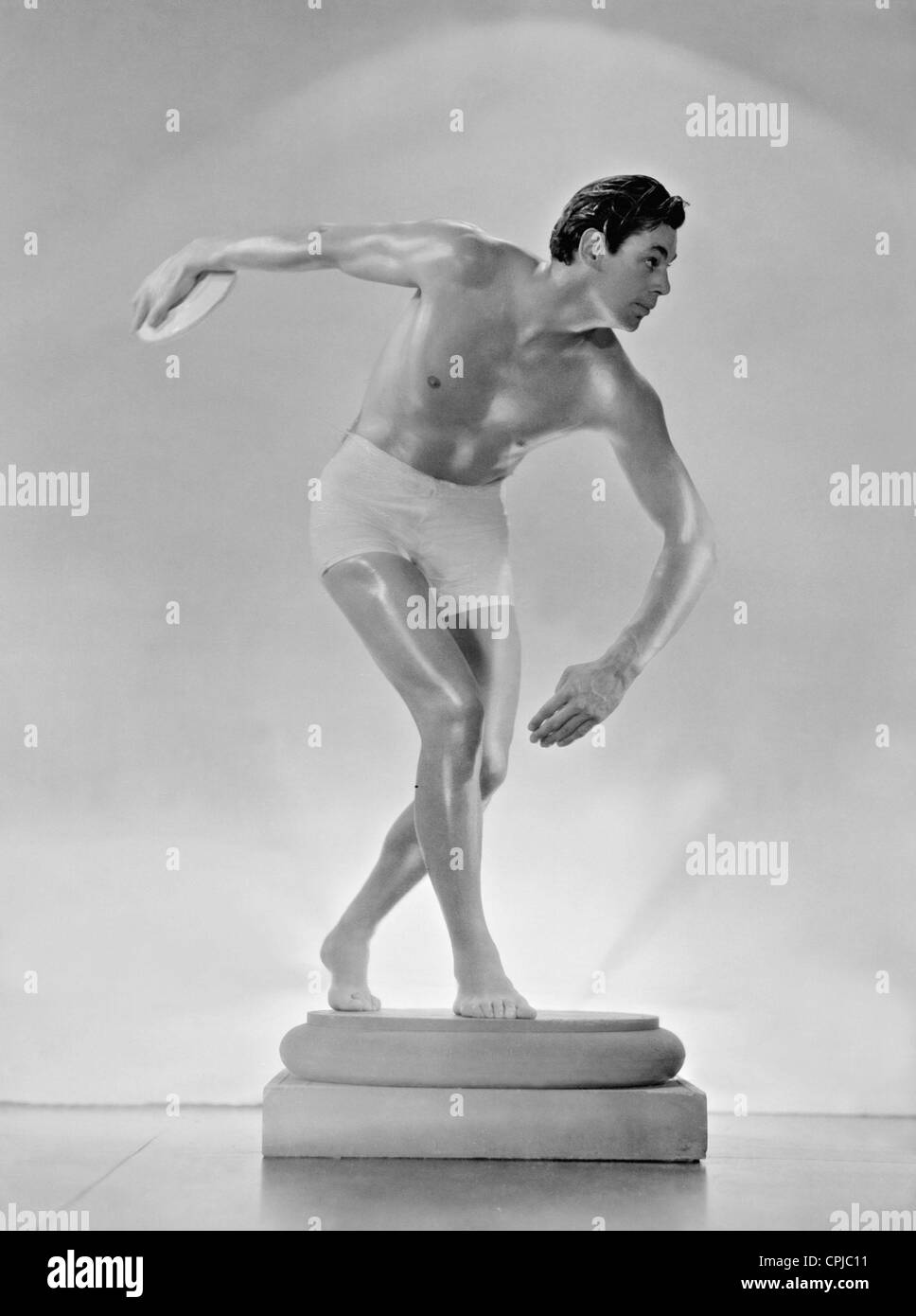 Johnny Weissmuller, 1932 Stock Photo
