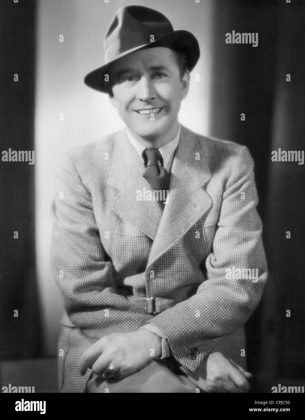 Hans Soehnker in 'The Four Companions', 1938 Stock Photo