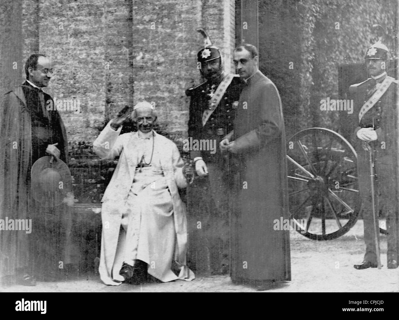 Pope Leo XIII, 1900 Stock Photo