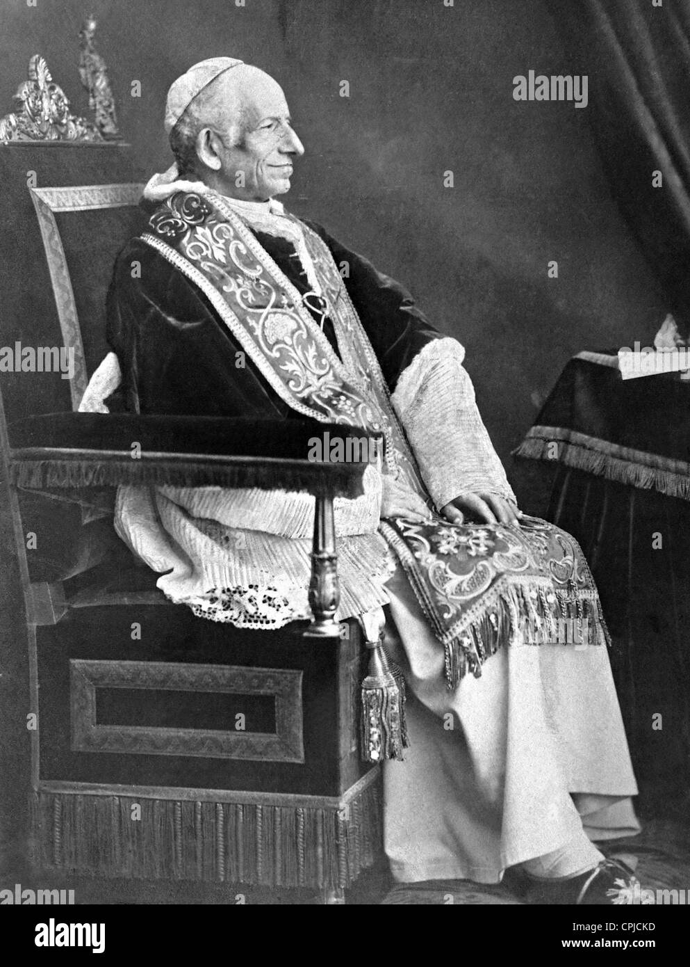 Pope Leo XIII Stock Photo
