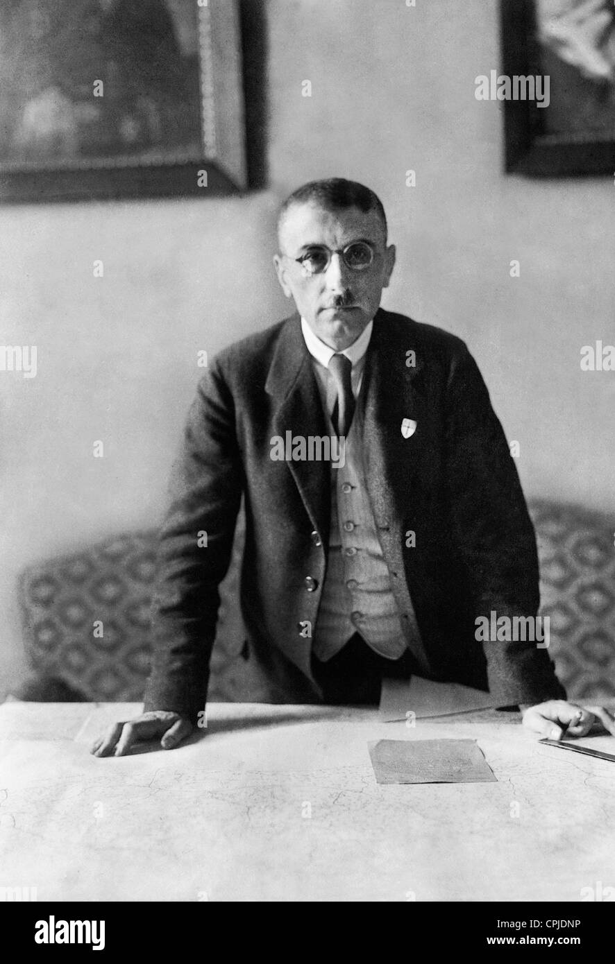 Baron Wilhelm von Gayl, 1920 Stock Photo Alamy