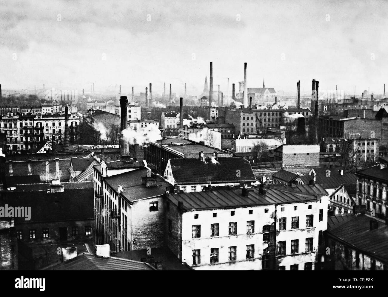 industry-in-lodz-1939-stock-photo-alamy
