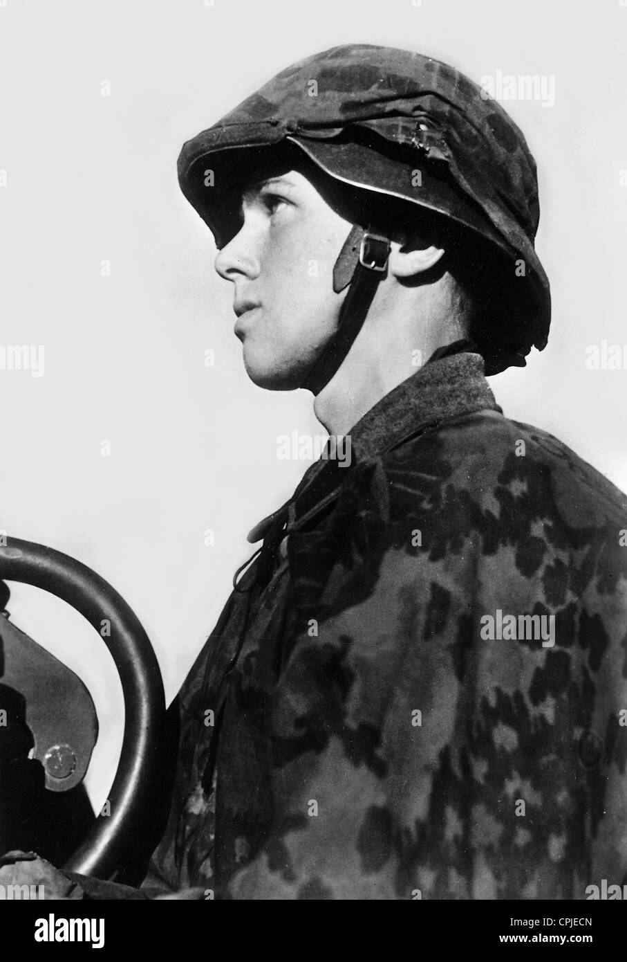 A Swedish volunteer of the Waffen-SS, 1941 Stock Photo