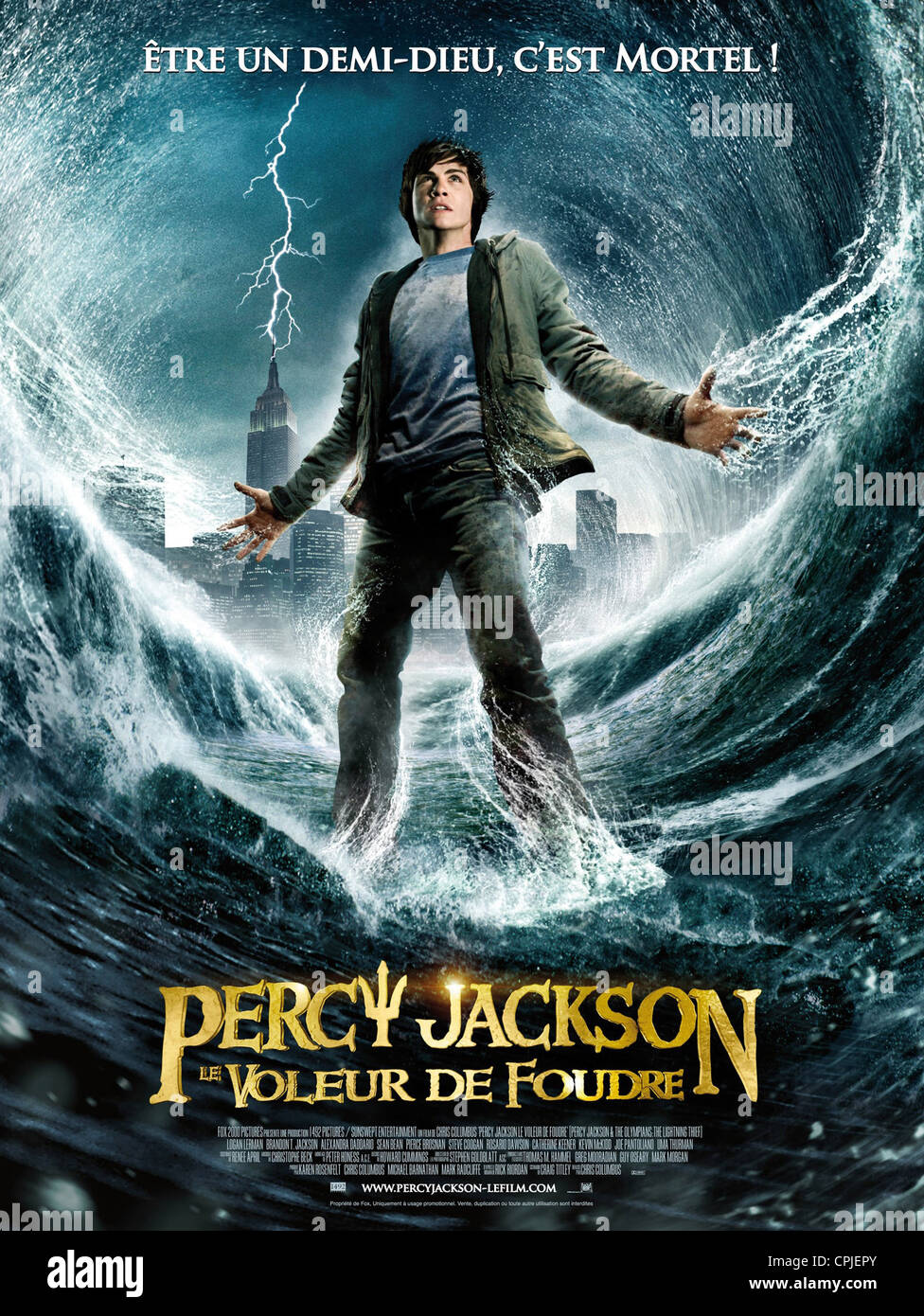 Percy Jackson & the Olympians: The Lightning Thief Stock Photo