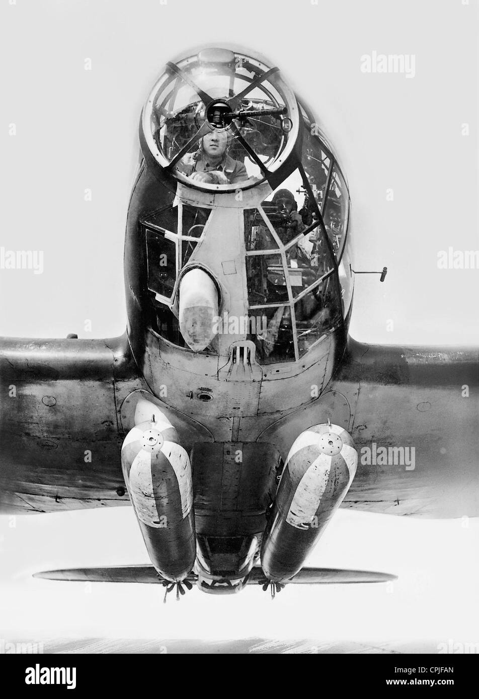 The torpedo bomber Heinkel He 111, 1941 Stock Photo