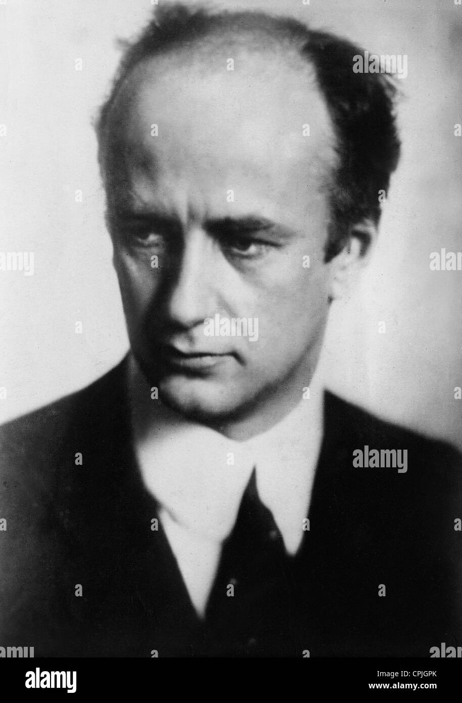Wilhelm Furtwangler, 1935 Stock Photo