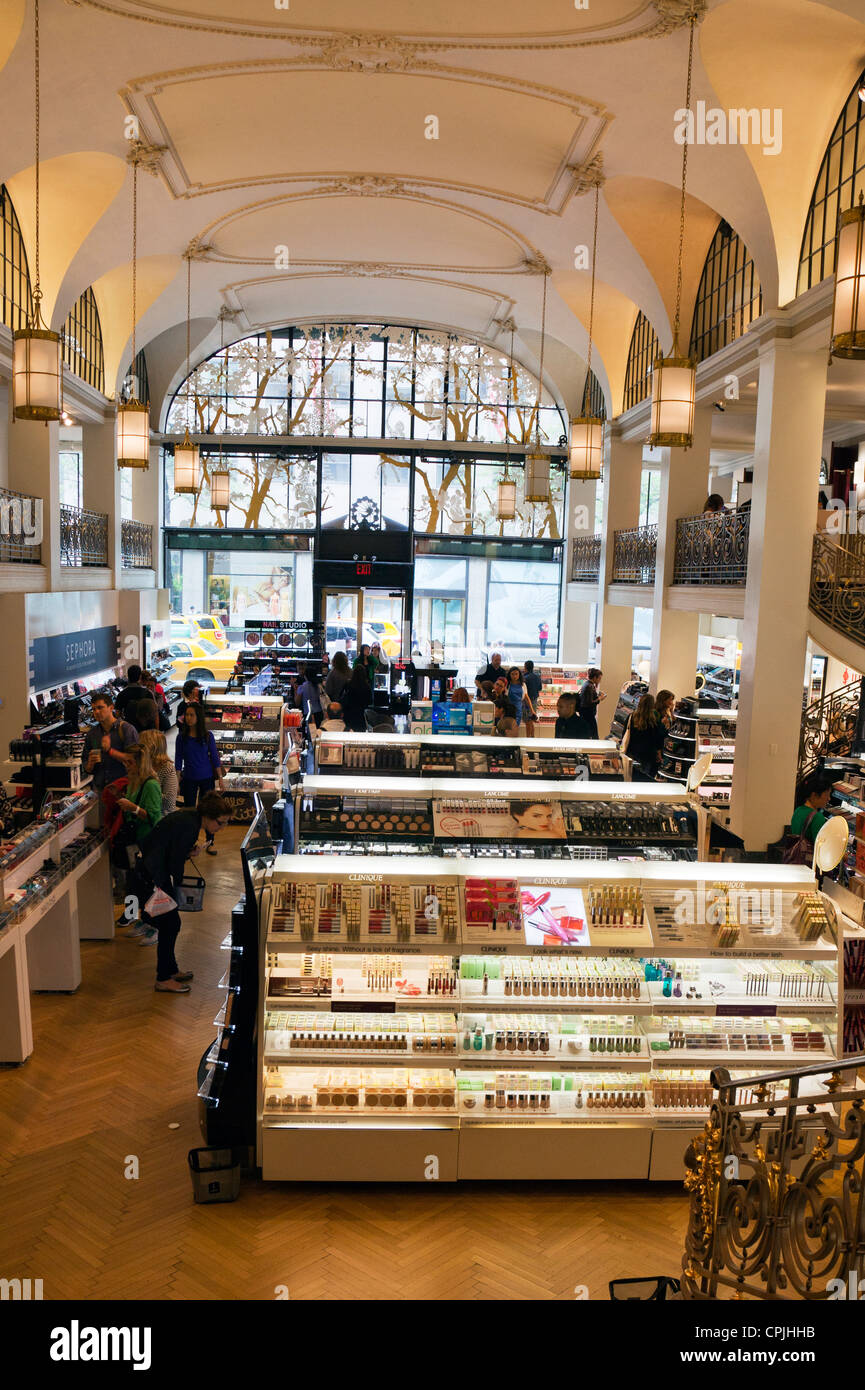 Sephora Store in Midtown Manhattan which originally housed the