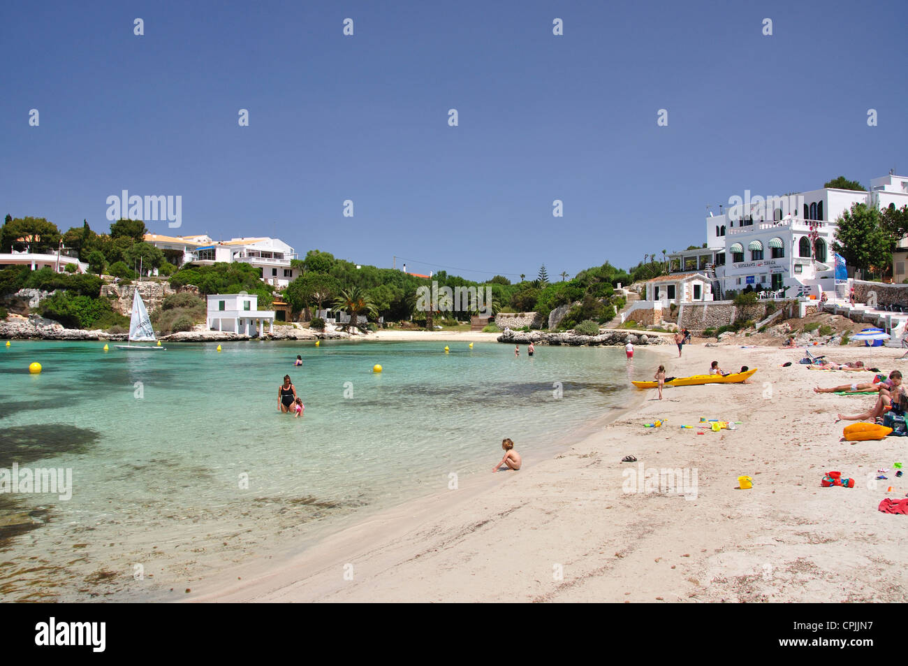 Platja de Cala Santandria, Cala Santandria, Menorca, Balearic Islands