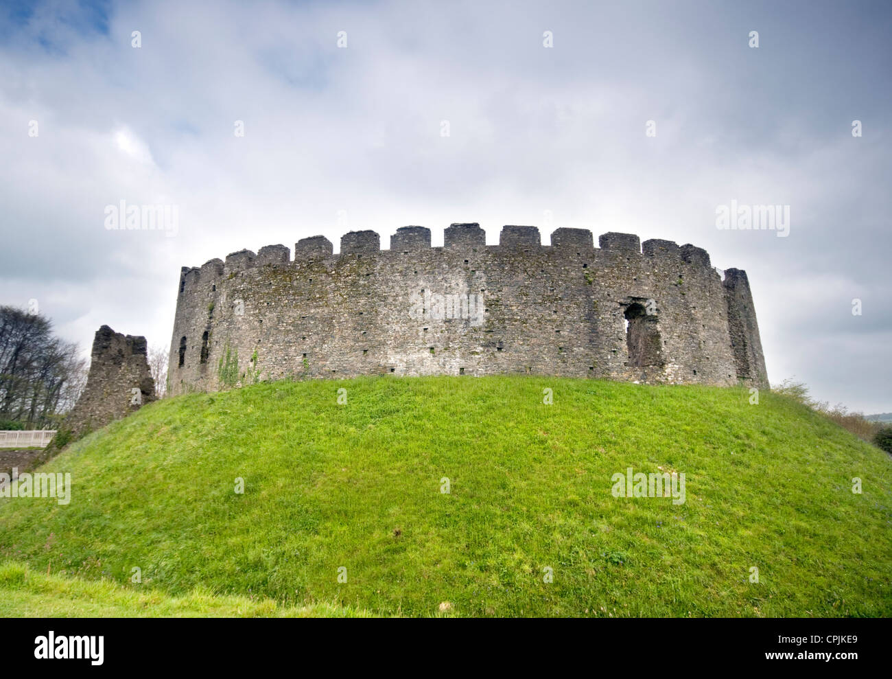 Restormel Castle near Lostwithiel in Cornwall, England, UK Stock Photo