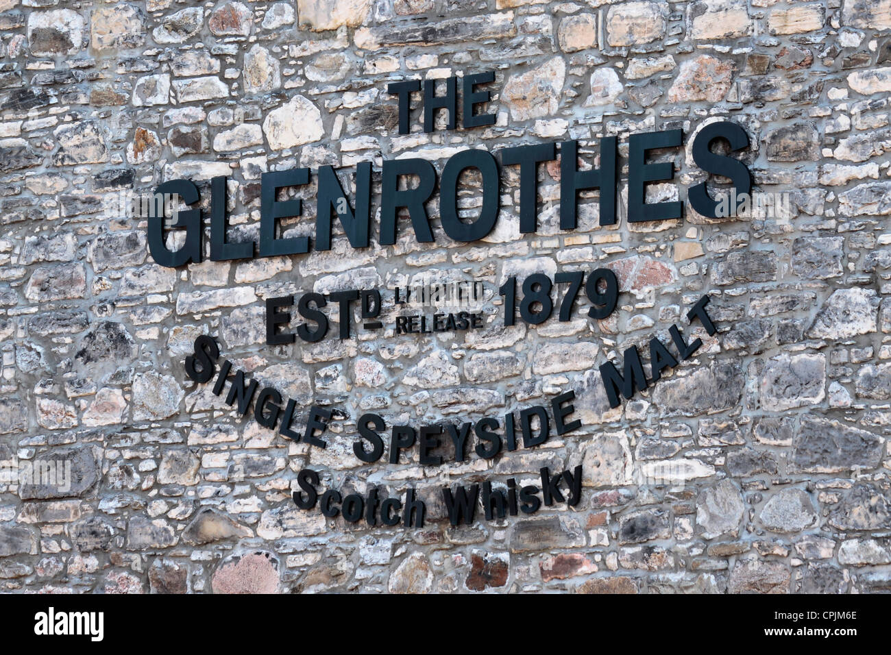 Glenrothes Distillery Stock Photo