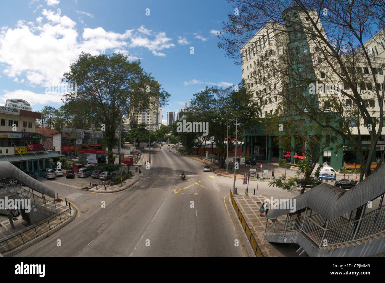 Jalan Ampang Kuala Lumpur Stock Photo