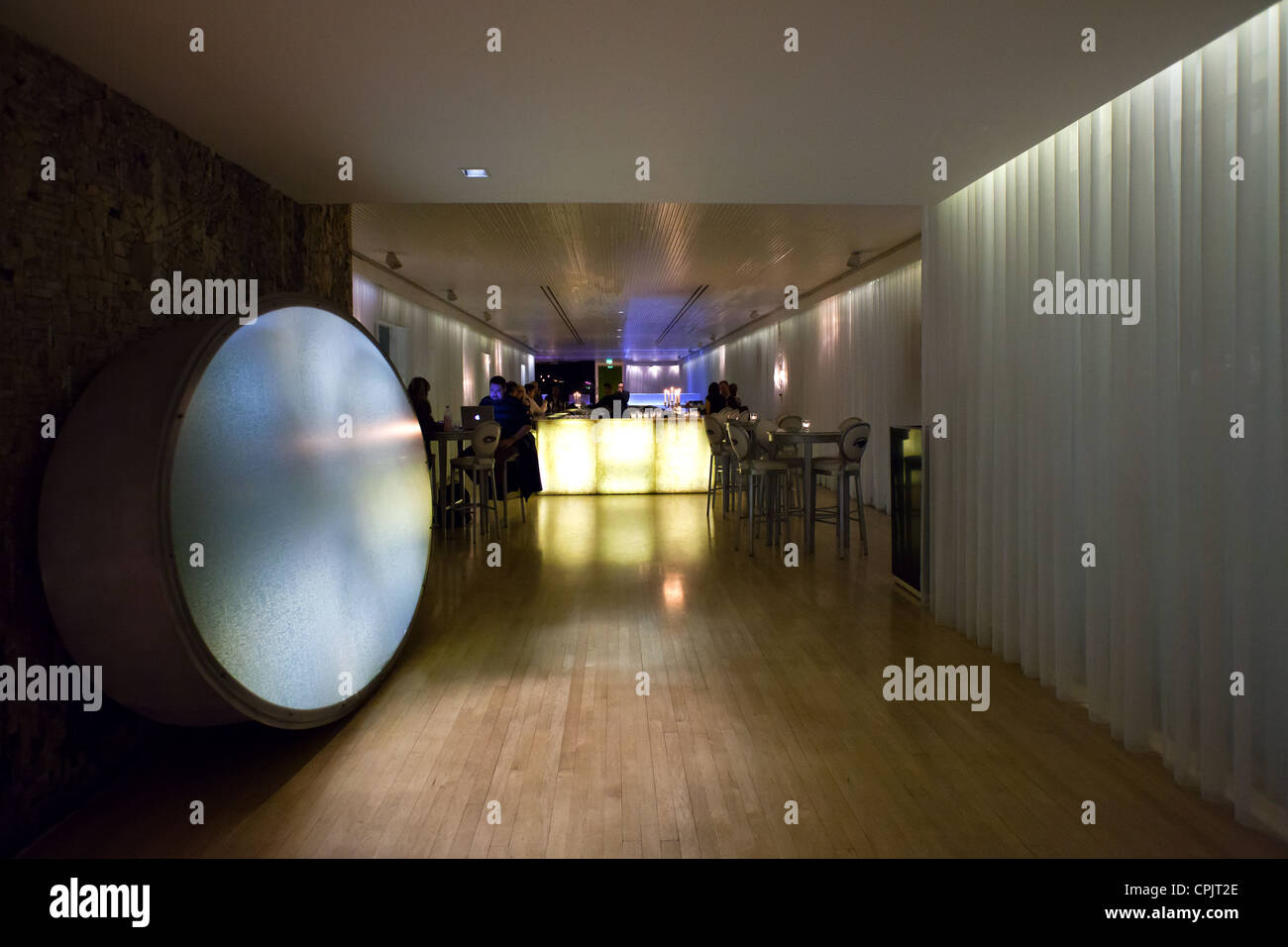 London, the afternoon tea hall of the Sanderson Hotel in Berners street