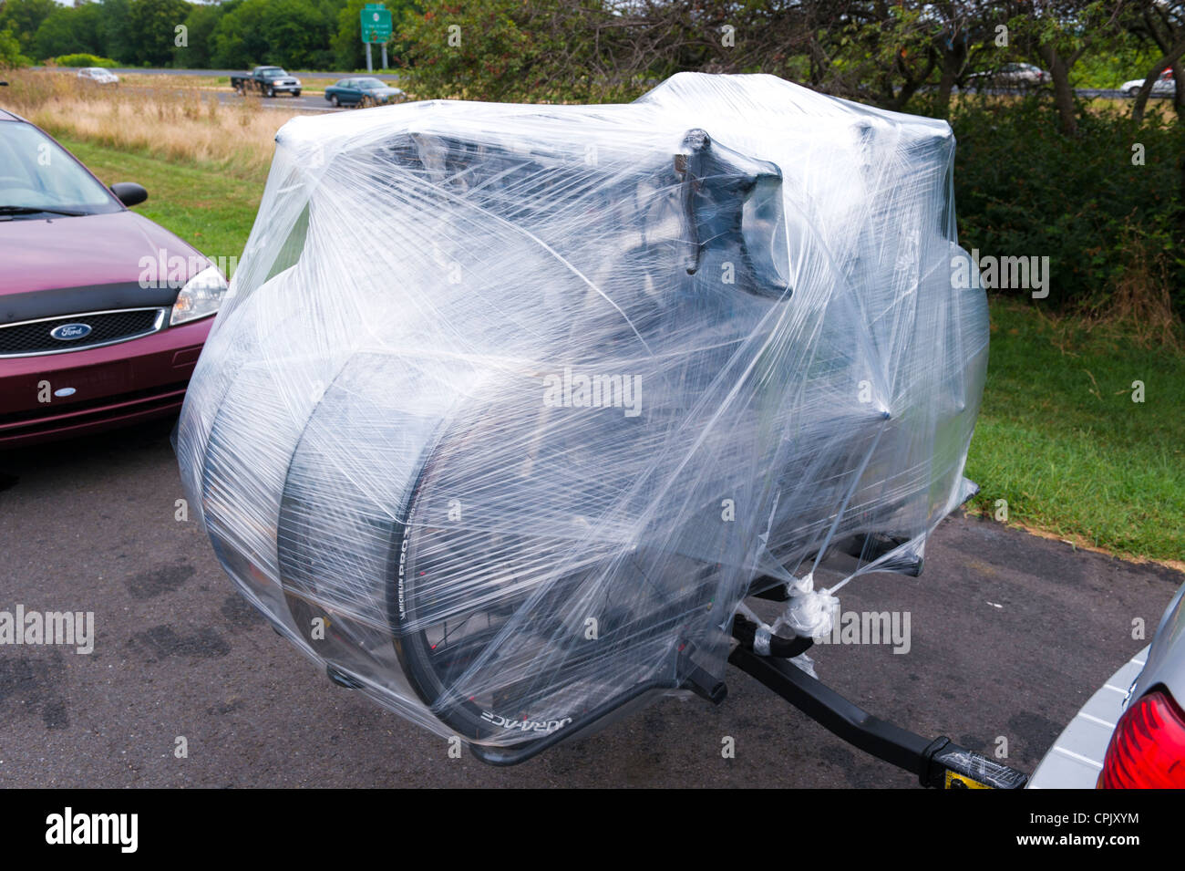 car bike rack cover