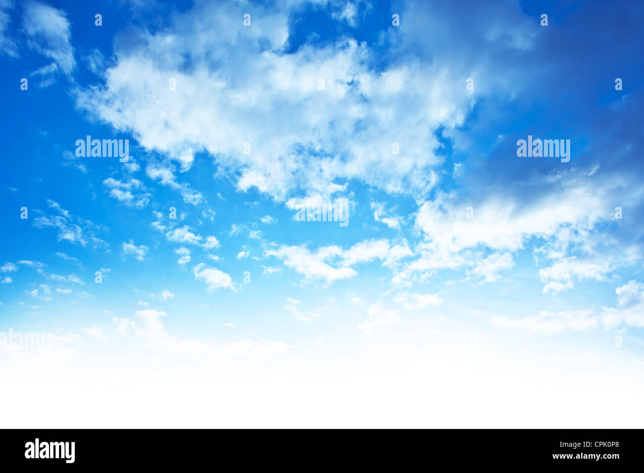 Blue sky background border, beautiful abstract natural backdrop, wallpaper  clouds pattern, bright light, fresh clean clear cloud Stock Photo - Alamy