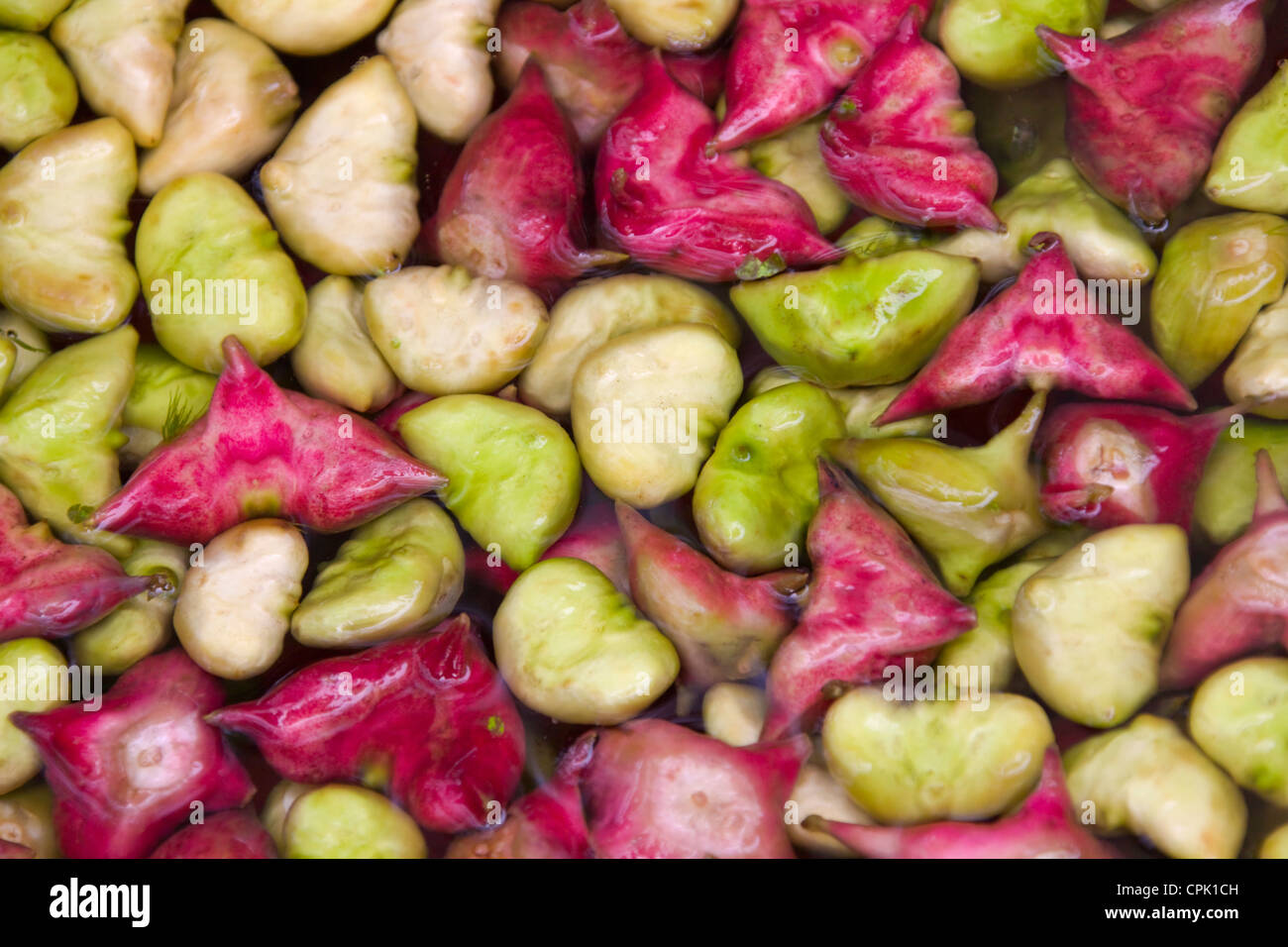 Water chestnuts, Shanghai, China Stock Photo Alamy