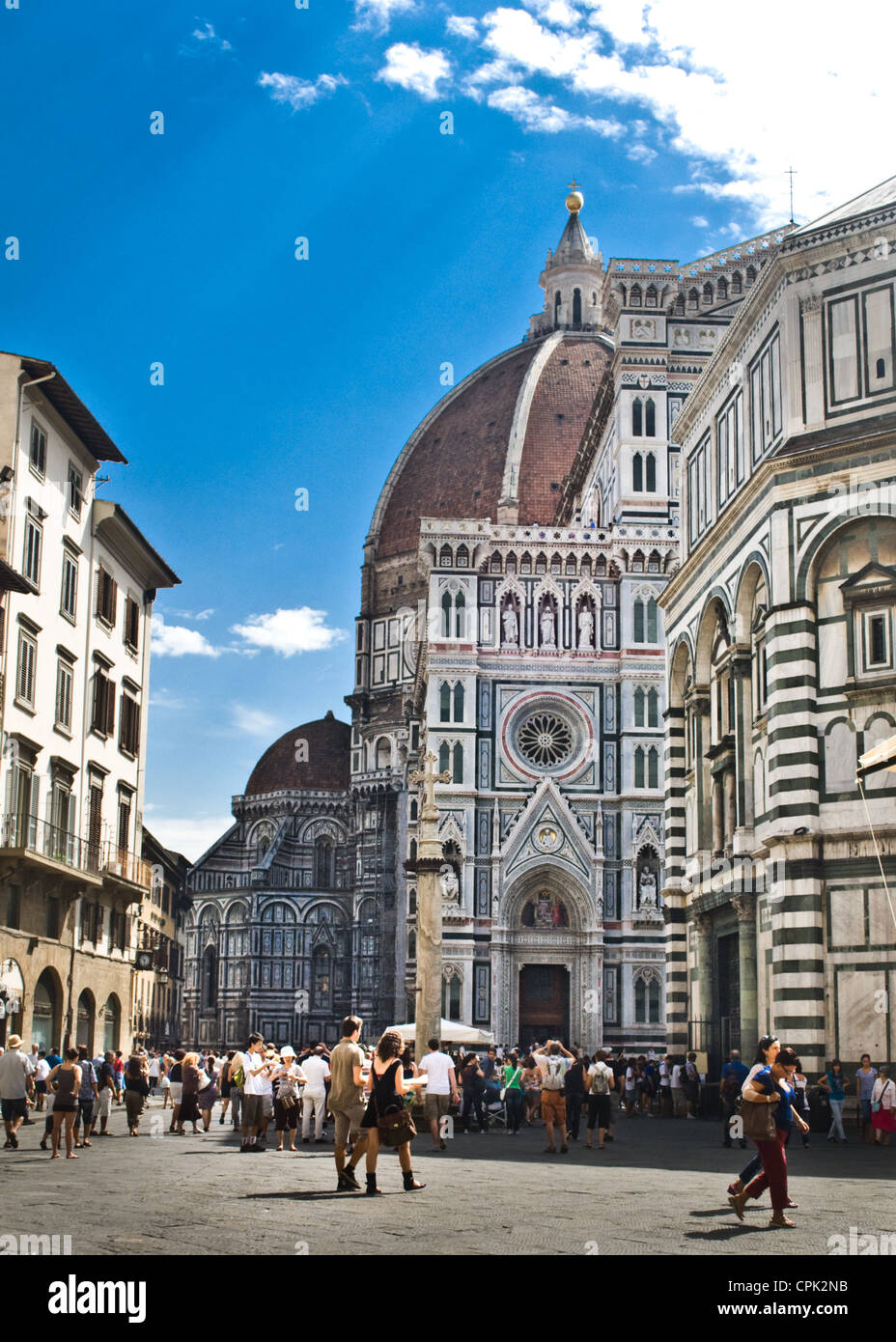 Beautiful Roman architecture in Florence, Italy Stock Photo - Alamy