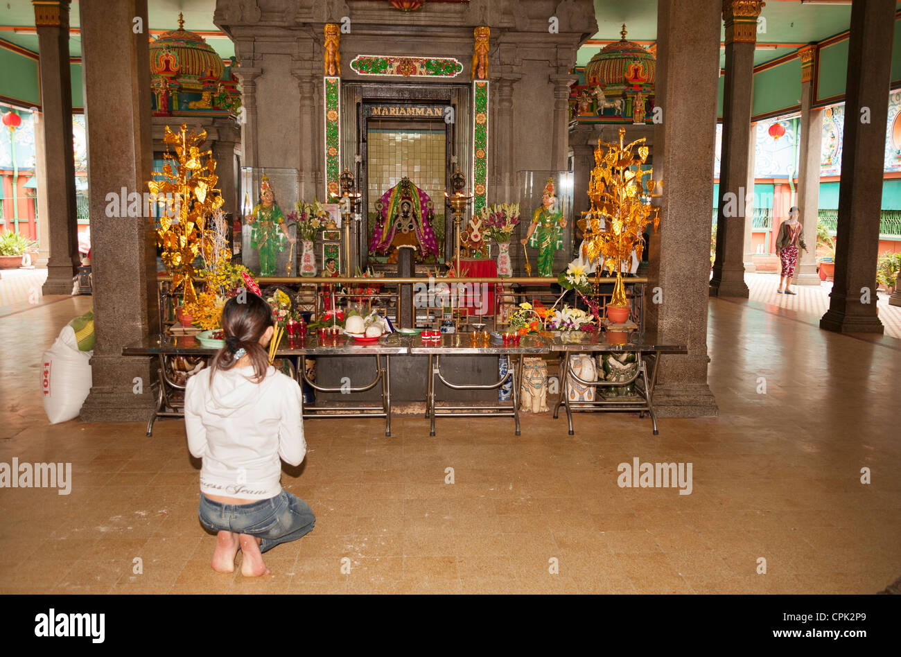 Woman worshipping hi-res stock photography and images - Alamy