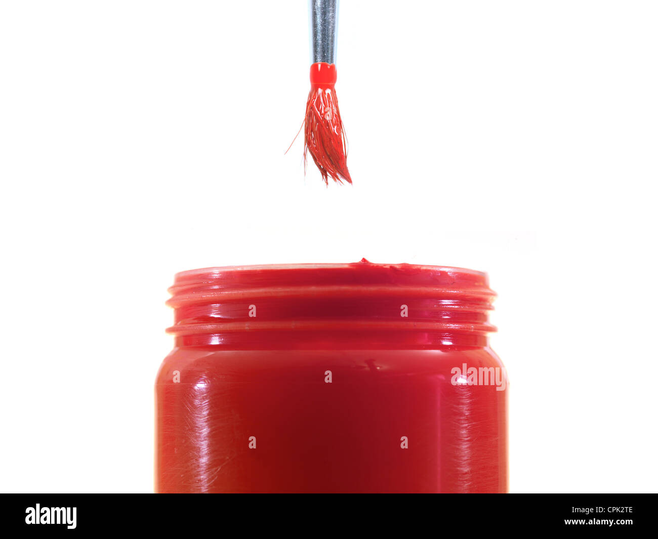 Painting equipment isolated on a white background Stock Photo Alamy