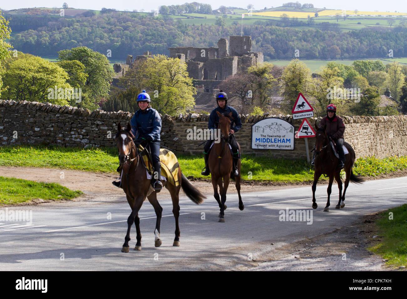 Middleham horse hires stock photography and images Alamy