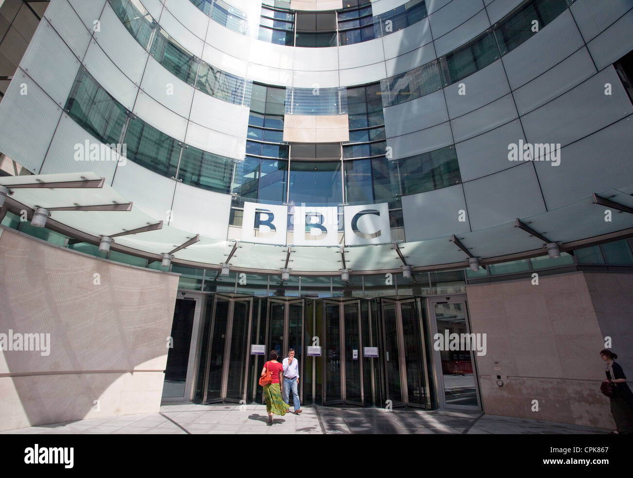 New BBC Broadcasting House, London Stock Photo