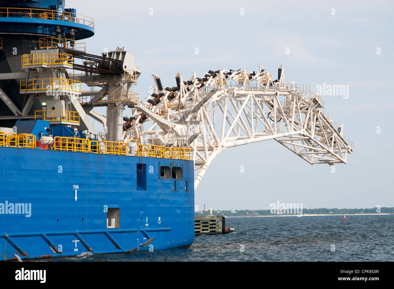 Pipe Laying Ship High Resolution Stock Photography and Images Alamy