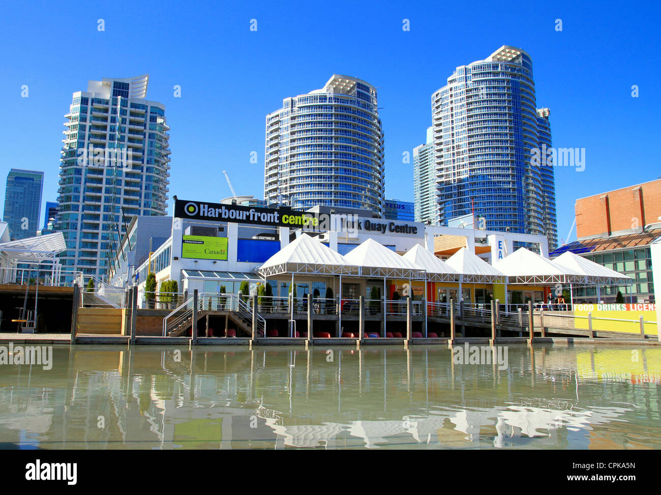 The Harbourfront Centre works with 450 organizations and hosts more