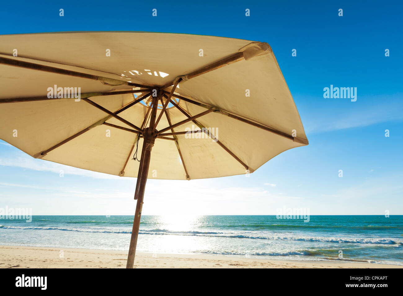 Sun umbrella Stock Photo