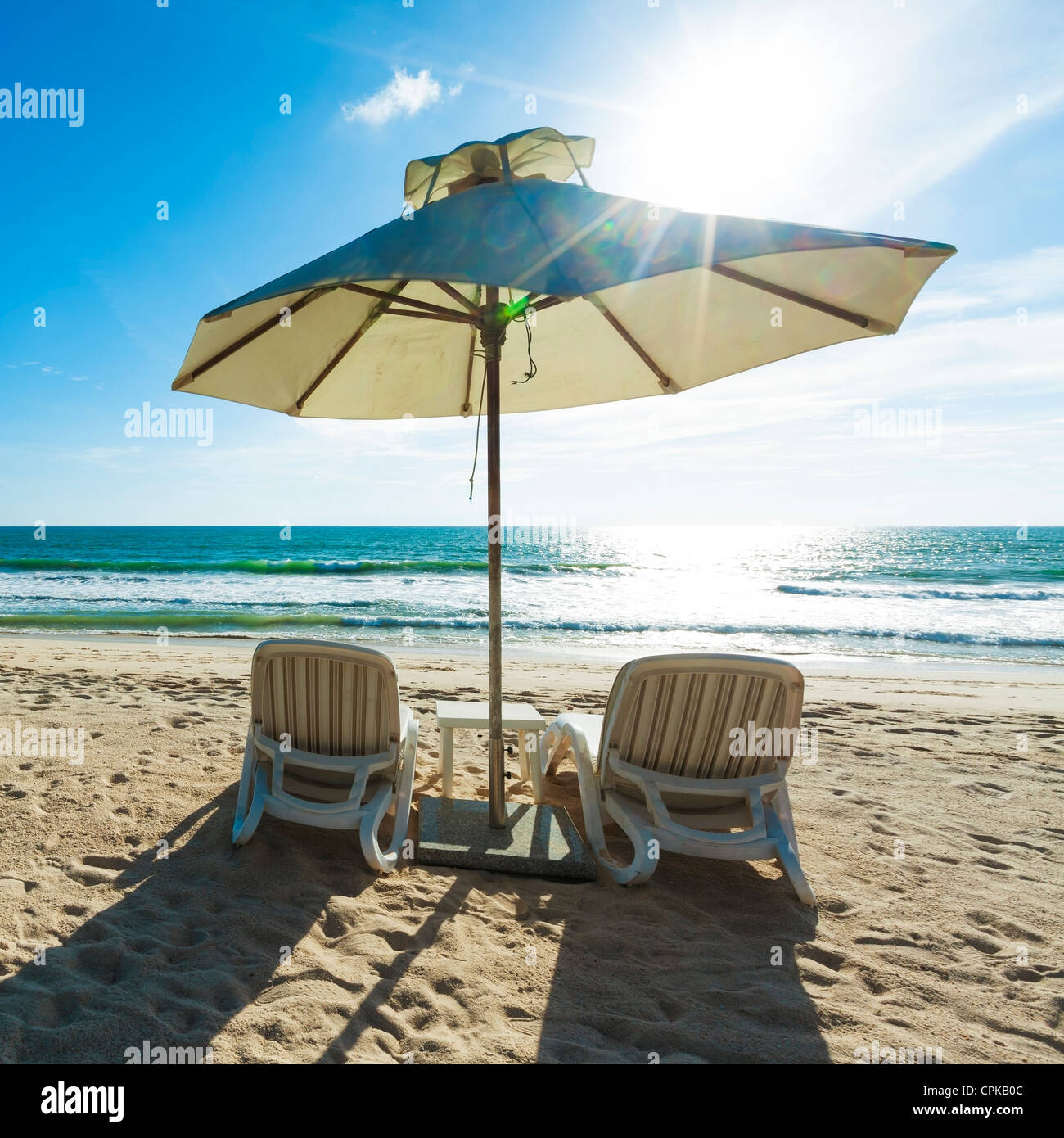 Sunny day. Square composition. Stock Photo