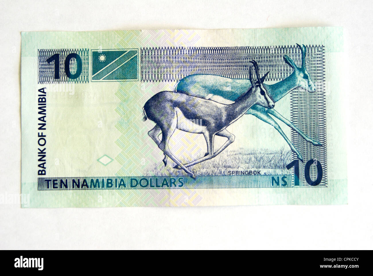 Currency of Namibia (Namibia dollar) (reverse side) Stock Photo