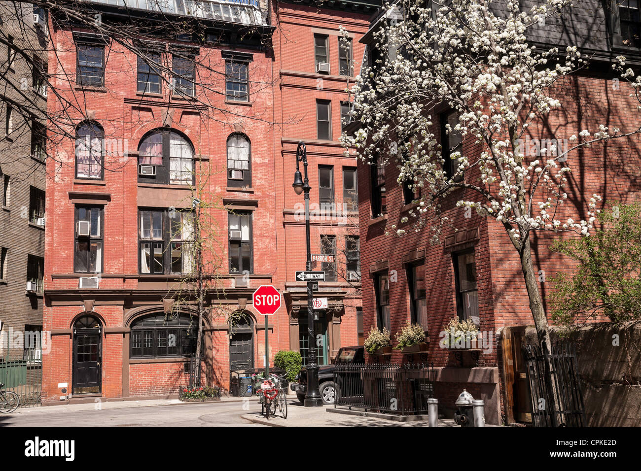 Brownstones in Greenwich Village, NYC Stock Photo Alamy