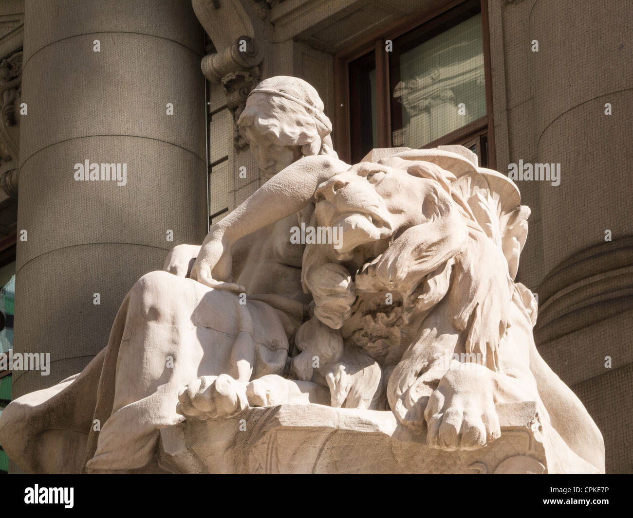 Africa Statue, Four Continents, Alexander Hamilton U.S. Custom House