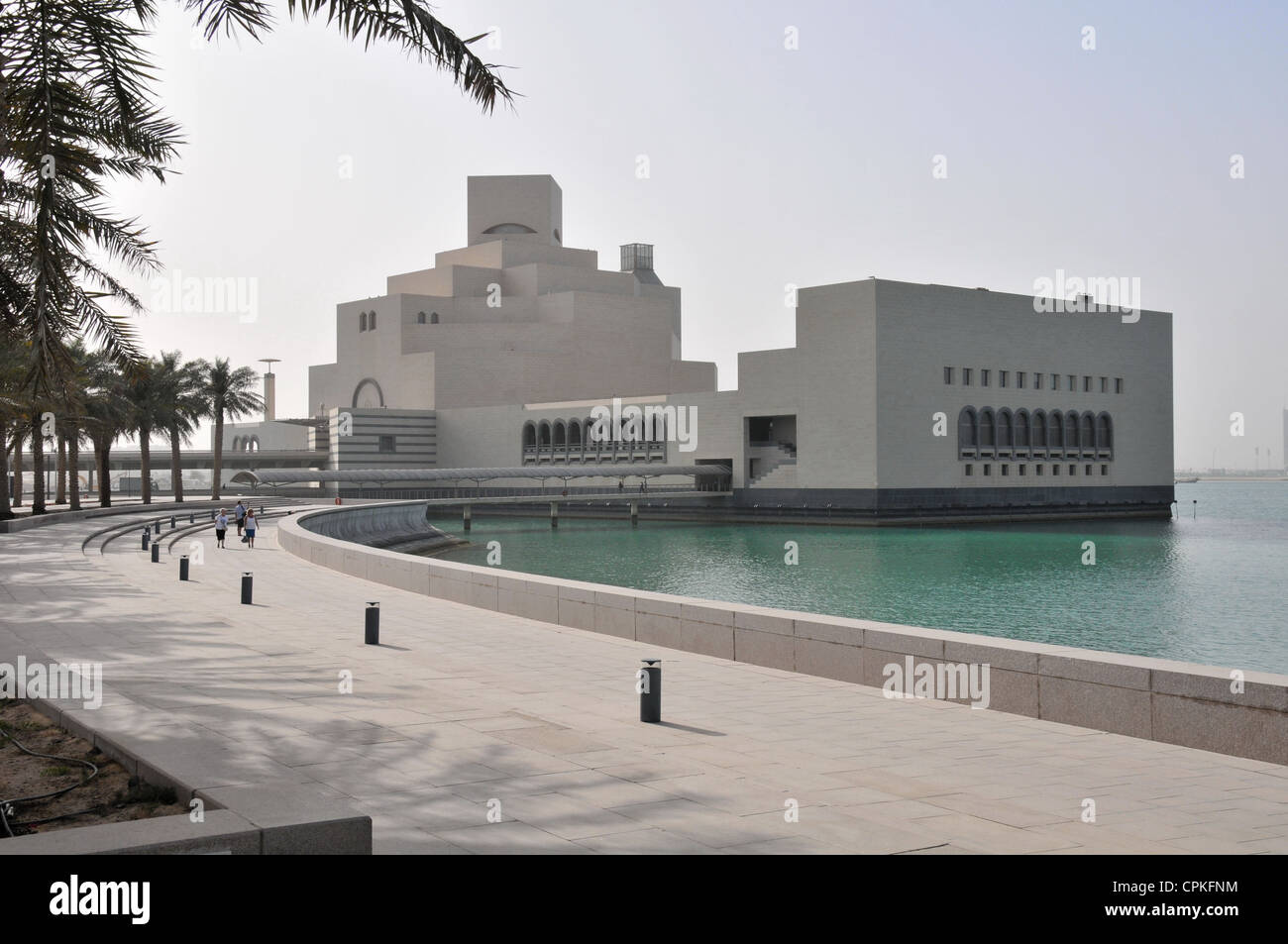 The Museum of Islamic Art (MIA), designed by architect I.M.Pei, in Doha, Qatar, containing one of the world's finest collections Stock Photo