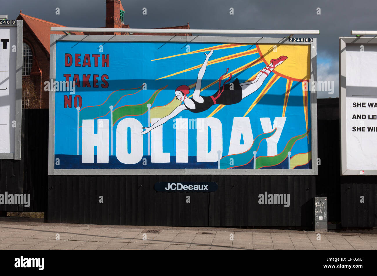 48 Sheet Billboard Project, Birmingham, UK Stock Photo