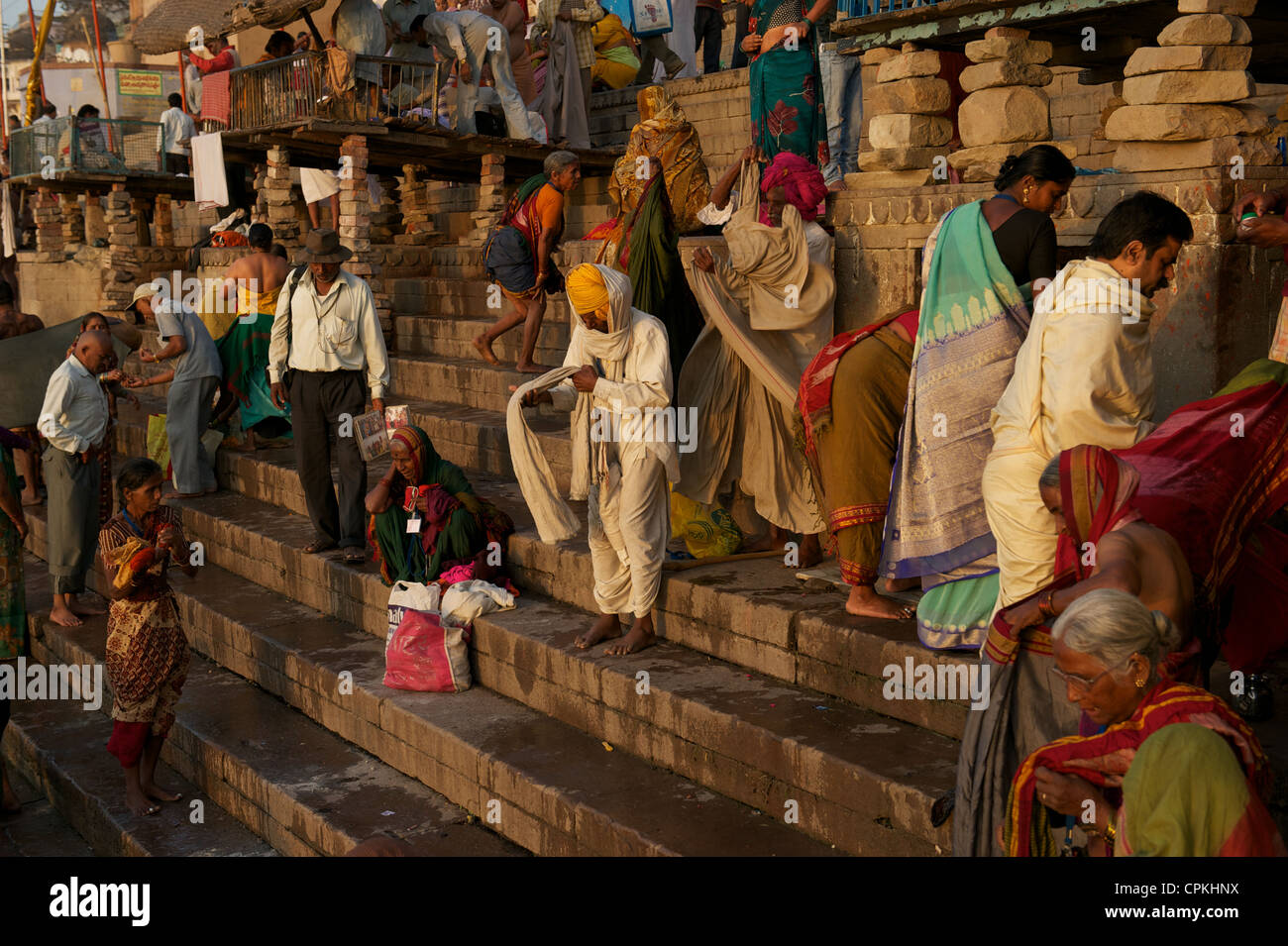 Varanasi, Uttar Pradesh, India Stock Photo