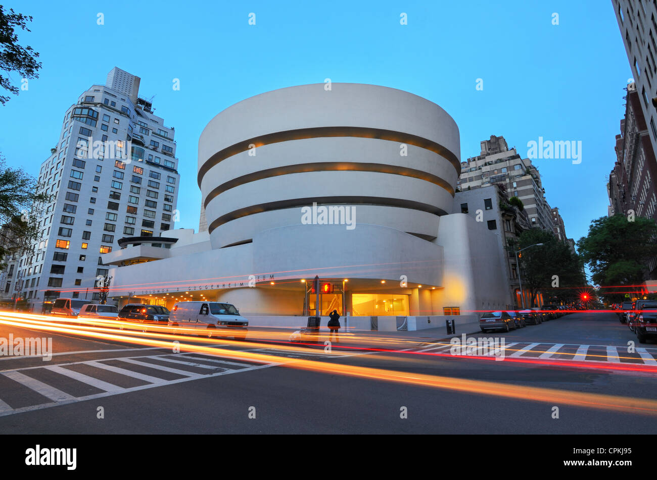 Guggenheim Museum in New York, New York, USA. Stock Photo