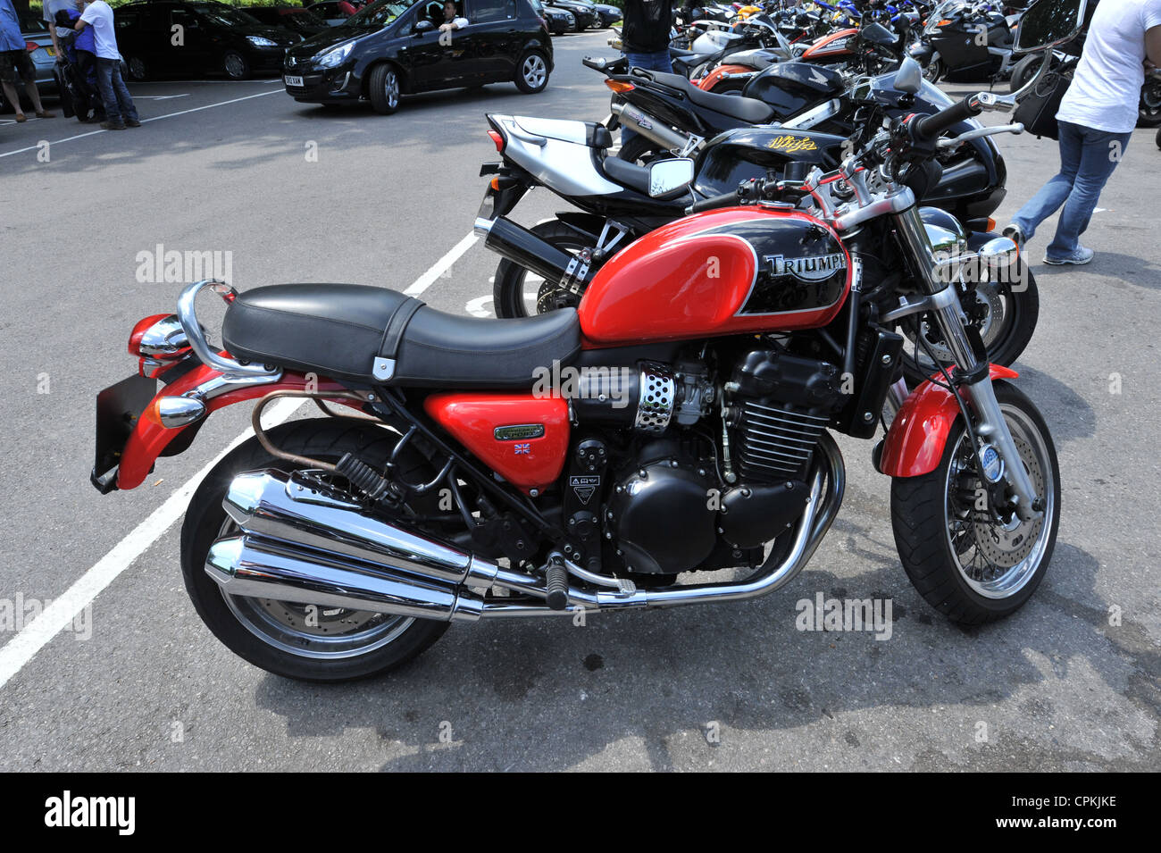 Triumph Thunderbird Sport Stock Photo 48374914 Alamy
