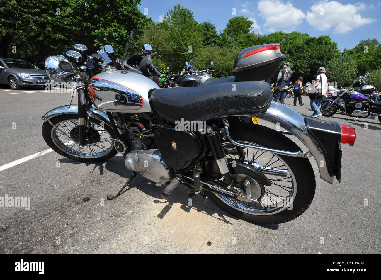 Bsa 500 Single Stock Photo Alamy
