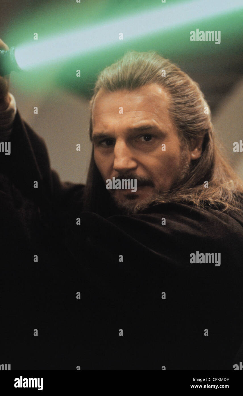 Qui Gon Jinn or Liam Neeson <3  The phantom menace, Star wars, Star wars  poster