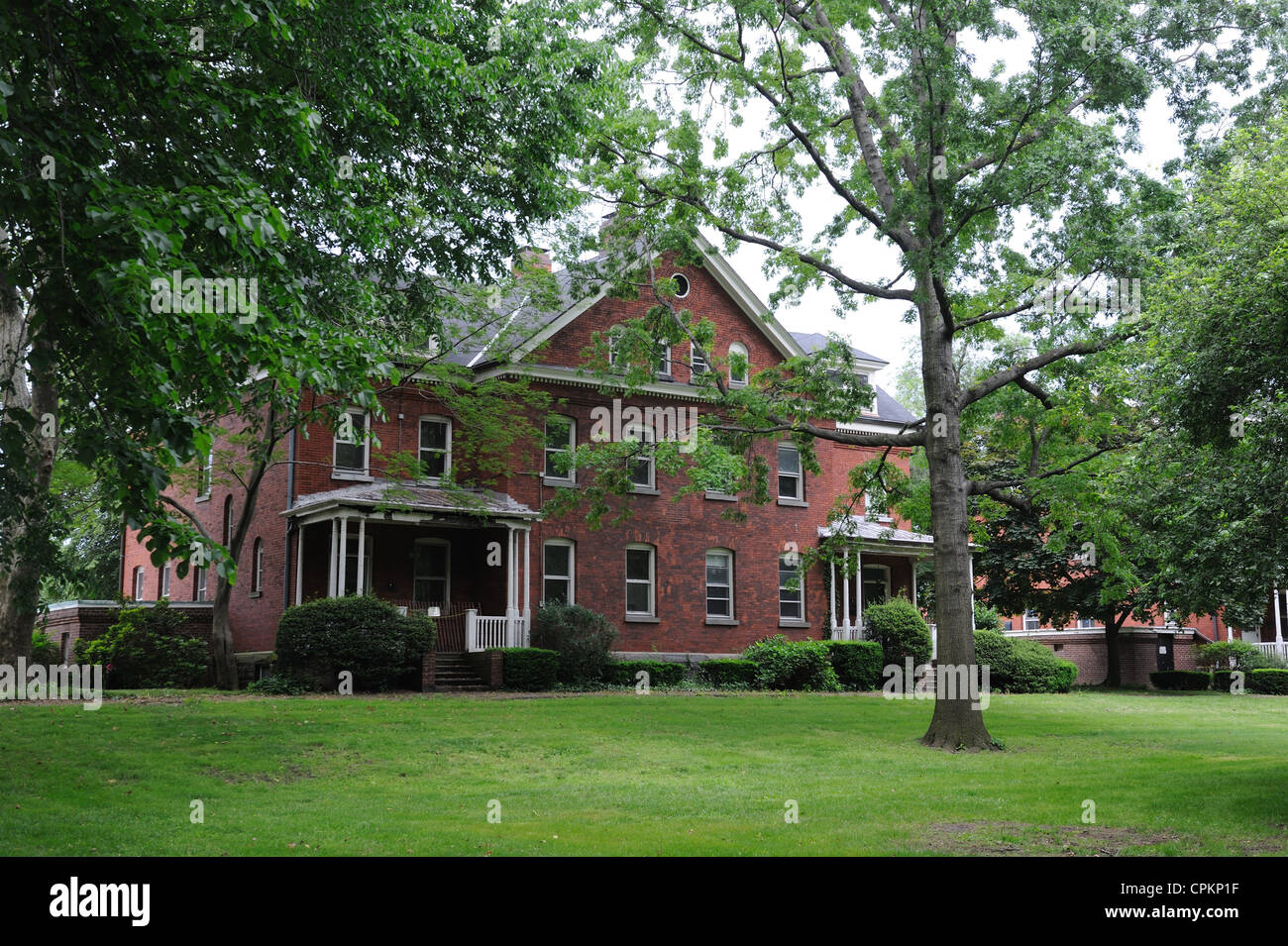 Officers of the U.S. Army once lived in the houses on Colonels Row, a ...